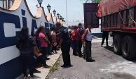 PF ubica a 101 migrantes en Veracruz y detiene a traficantes de personas