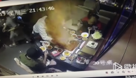 VIDEO: Olla con sopa hirviendo explota en la cara de mesera en China