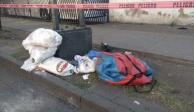 Abandonan maleta con recién nacido muerto en la colonia Morelos