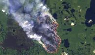 El arranque de agosto dejó 10 mil 136 focos de incendio detectados en la Amazona, 17 por ciento más que los ocho mil 669 focos registrados el año anterior.&nbsp;