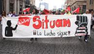 Pancarta del Sindicato Independiente de Trabajadores de la UAM.