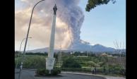 VIDEOS: Volcán Etna en Sicilia, Italia, registra erupción