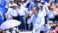 Ricardo Anaya promete recuperar la paz en todo el país