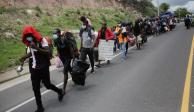 Salieron en caravana la mañana de ayer.