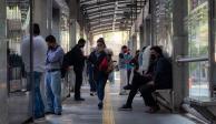 Estación de Metrobús en la CDMX.