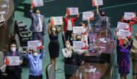 Legisladores del PT protestaron en contra de la Presidenta de la Cámara de Diputados