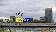 El olímpico universitario el pasado sábado en el duelo entre América y Cruz Azul, de la Copa.