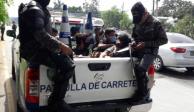 La Policía de Honduras detiene a miembros de la caravana del 30 de junio pasado.