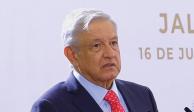 Andrés Manuel López Obrador, presidente de México, en su conferencia de prensa del 16 de julio de 2020.