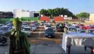 Misa en auto en Morelos