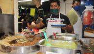 Los alimentos preparados operan bajo las medidas preventivas en la Zona Húmeda Mercado de Abasto de Oaxaca