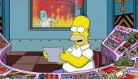 Homero Simpson en la planta nueclear