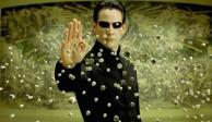 Keanu Reeves, en un fotograma de "The Matrix"