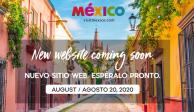 VisitMéxico anuncia que está en reparación.