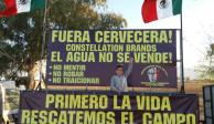 Ciudadanos en Baja California se han manifestado en contra de la operación de la empresa.