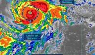El huracán Genevieve se ubica cerca de las costas de Manzanilla, en donde se elevó a categoría 4.