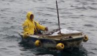 Pescadores mantenían actividades hasta esta mañana en las costas del Pacífico.