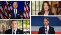 Joe Biden fue presentado por sus hijos, Ashley, Hunter y el fallecido Beau  Biden, antes de dar su discurso de aceptación.