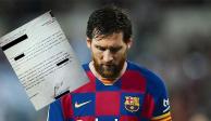 Lionel Messi no se siente a gusto en el Barcelona y este verano se piensa despedir.