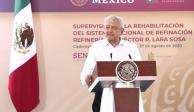 Durante la conferencia mañanera del 28 de agosto, el presidente denunció que algunas organizaciones de la sociedad civil y un medio de comunicación recibieron fondos extranjeros “para oponerse a la construcción del Tren Maya”.