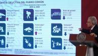 La organización Causa en Común señala que en 59 por ciento de la conferencias de prensa del Presidente Andrés Manuel López Obrador se miente