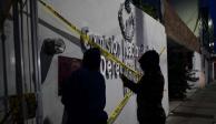 Las manifestantes exigieron la renuncia de tres funcionarias encargadas de erradicar la violencia contra la mujer en el Estado de México,