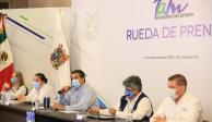 Gobierno de Tamaulipas en conferencia