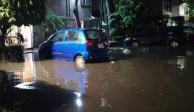 Inundaciones en colonias de Magdalena Contreras