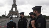 Policía de París cerró la zona que rodea la Torre Eiffel.&nbsp;