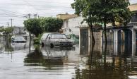 Afectaciones por las inundaciones provocadas por las lluvias en Tabasco.