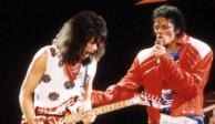 Eddie Van Halen y Michael Jackson