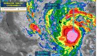 Los vientos del huracán Delta son de 215 kilómetros por hora, pero están dentro del rango de categoría 4.