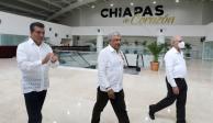 Andrés Manuel López Obrador, presidente de México encabezó la supervisión de la “Ampliación del Aeropuerto Internacional Ángel Albino Corzo”.