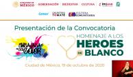 Convocatoria “Embajada del Color, Homenaje a Heroínas y Héroes de Blanco”, hecha por el IMSS.