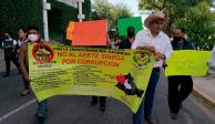 Ganaderos de Oaxaca protestan, ayer, contra el dispositivo. Marchas similares hubo en Guerrero y Morelos.