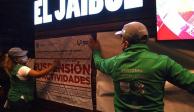 Alcaldía Benito Juárez suspende actividad de tres establecimientos por incumplir normas del semáforo naranja.