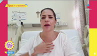 Ana María Alvarado comparte desde el hospital cómo enfrenta el COVID-19.