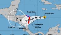 La tormenta tropical "Eta" se convierta en huracán el lunes, prevé el Centro Nacional de Huracanes de Estados Unidos