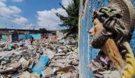 Escena de los escombros en el legendario barrio de Tacubaya, donde vivían 185 familias, en octubre pasado.