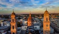 Catedral de la Inmaculada Concepción en el centro histórico de Tampico, Tamaulipas.