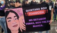 Protesta por feminicidio de Bianca Alejandrina