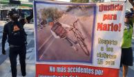 Ciclistas piden justicia para Mario