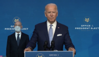 El presidente electo, Joe Biden, dio un mensaje sobre el proceso de transición en Estados Unidos.