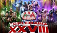 AAA dio a conocer su cartel de Lucha Libre para la Triplemanía XVIII.