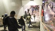 Las horas pico del Metro han reducido en número de personas.
