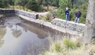 Cuajimalpa que comenzará los trabajos de desazolve de las presas de San Lorenzo Acopilco.