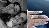 Ariana Grande presume en Instagram su anillo de compromiso.