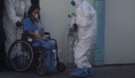 Una mujer es ingresada a la Unidad Operativa de Hospitalización Temporal Covid-19 "El Chivatito".