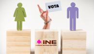 El INE dió a conocer la lista de los estados en donde los partidos políticos se comprometieron a postular a mujeres.