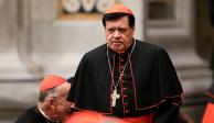 El cardenal emérito Norberto Rivera Carrera fue hospitalizado por coronavirus.